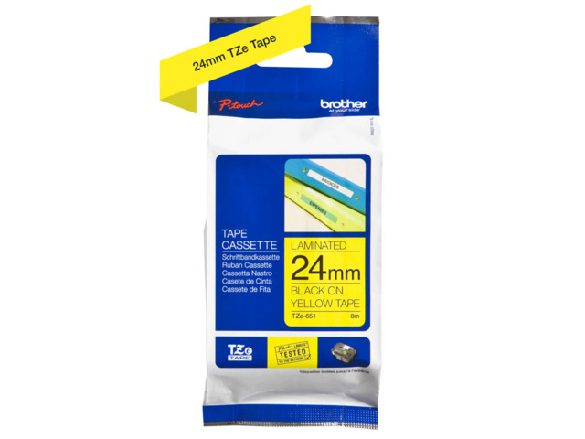 BROTHER CINTA PTOUCH TZE651