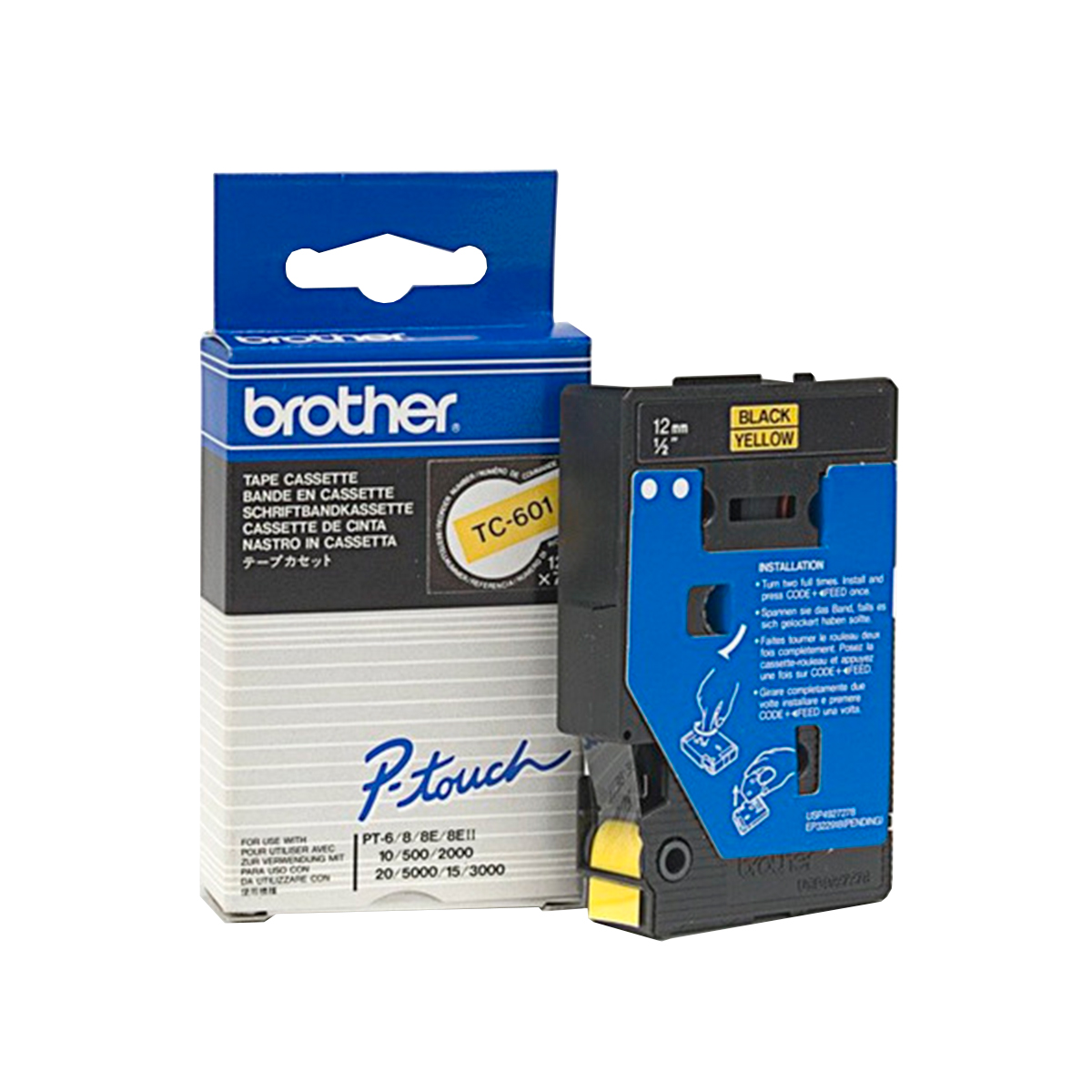 BROTHER CINTA PTOUCH TC601