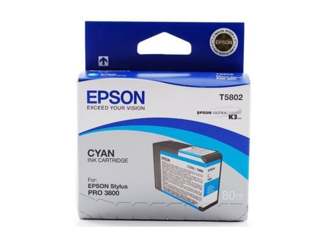 EPSON TINTA CIAN T580200
