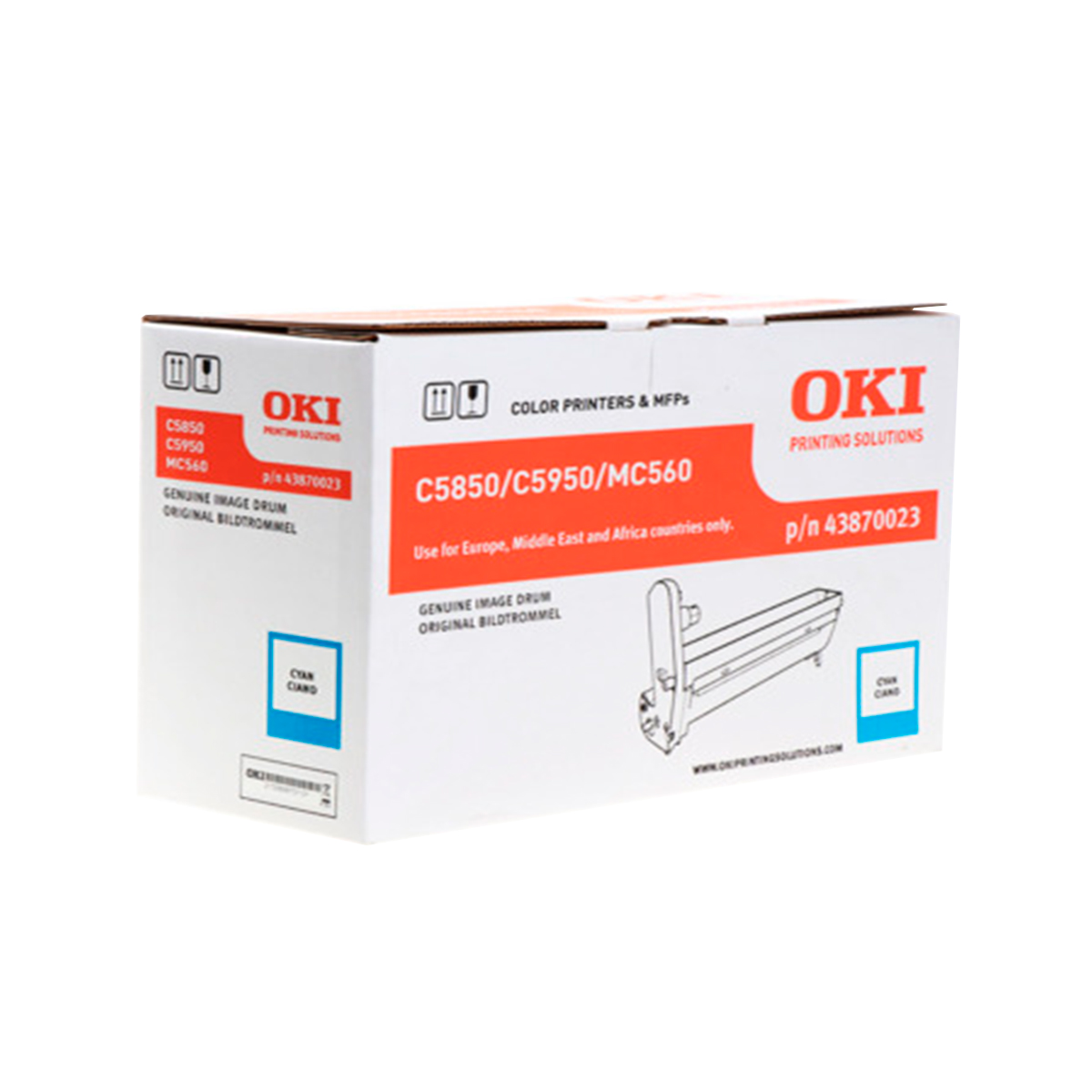 OKI TAMBOR CIAN 43870023