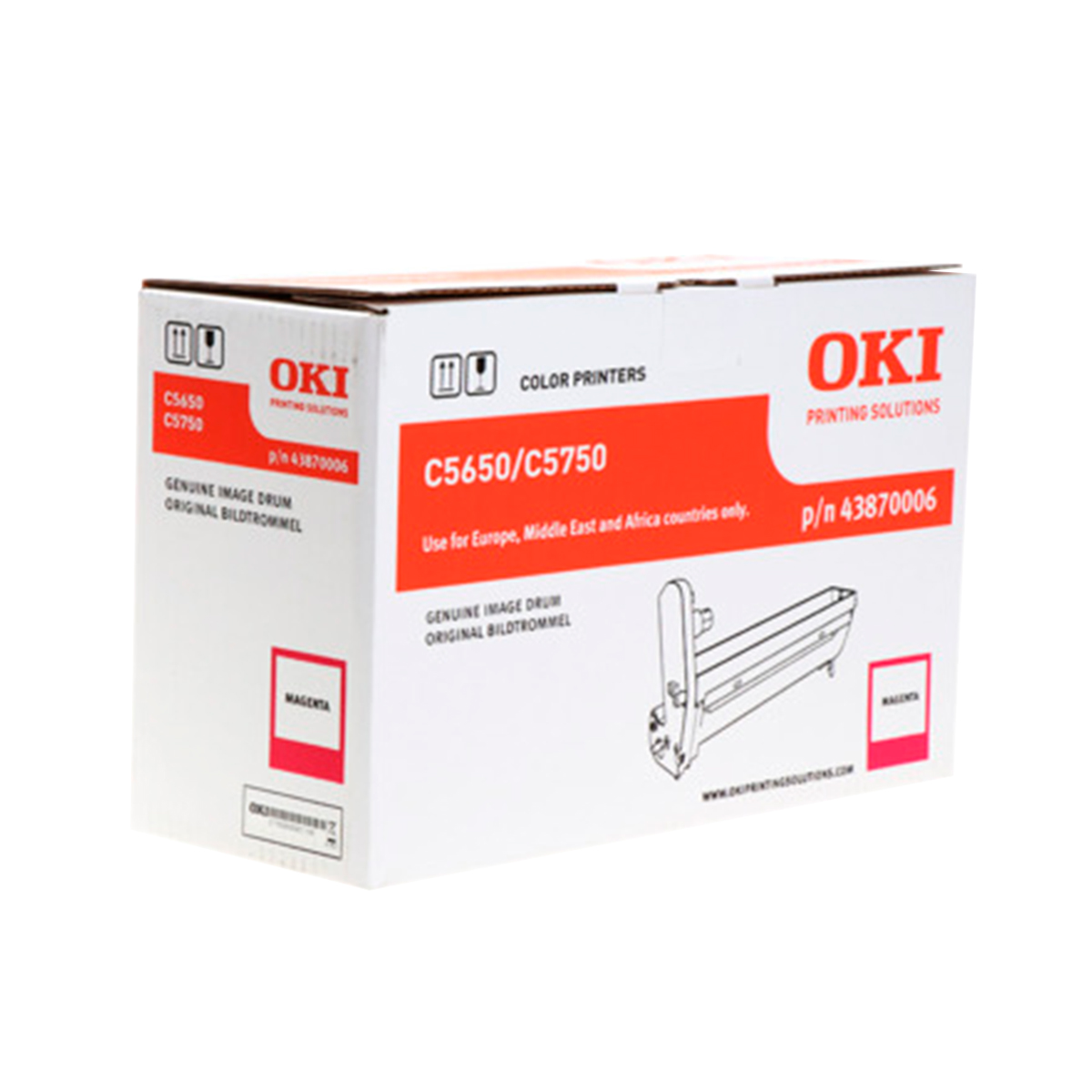 OKI TAMBOR MAGENTA 43870006