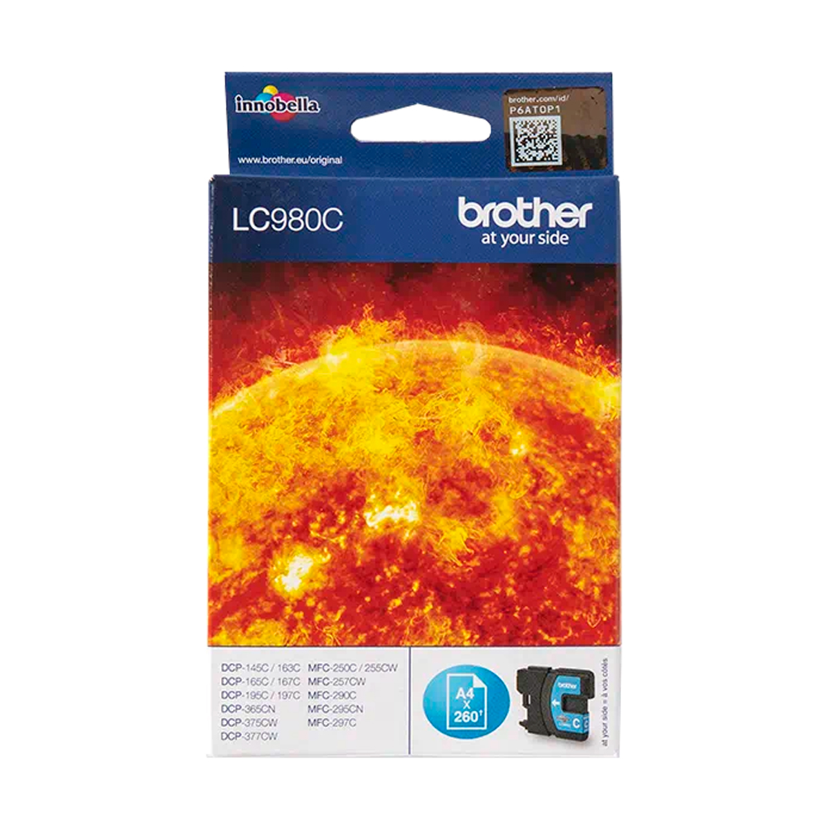 BROTHER TINTA CIAN LC980C