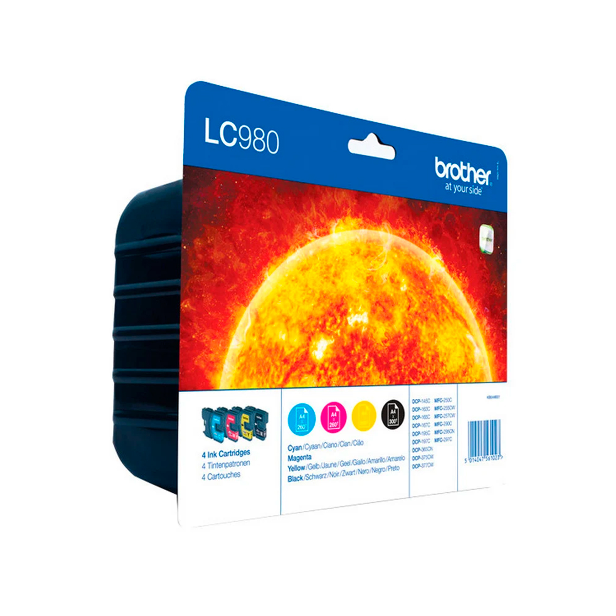 BROTHER TINTA 4COL LC980VALBP