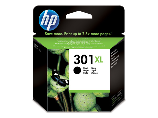 HP TINTA NEGRO 301XL CH563EE