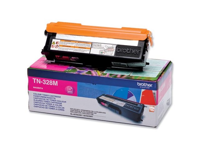 BROTHER TONER MAGENTA TN328M