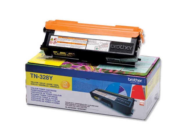 BROTHER TONER AMARILLO TN328Y