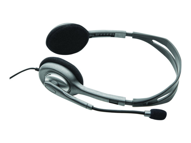 LOGITECH AURICULAR H110 GRIS