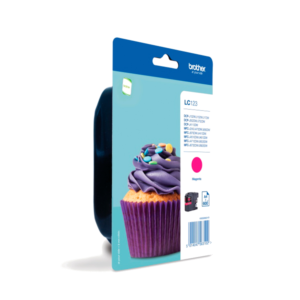 BROTHER TINTA MAGENTA LC123M