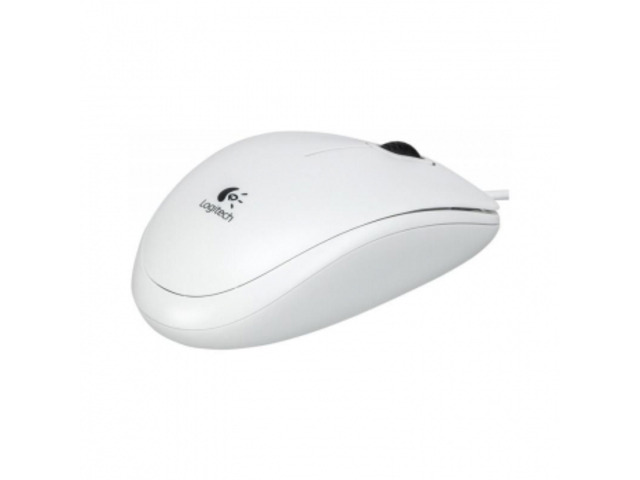 LOGITECH RATON B100 BLANCO