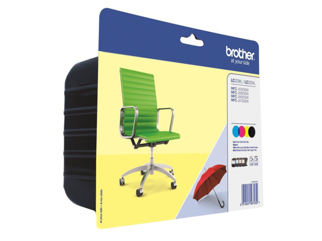 BROTHER PACK 4U LC229 XL COLOR