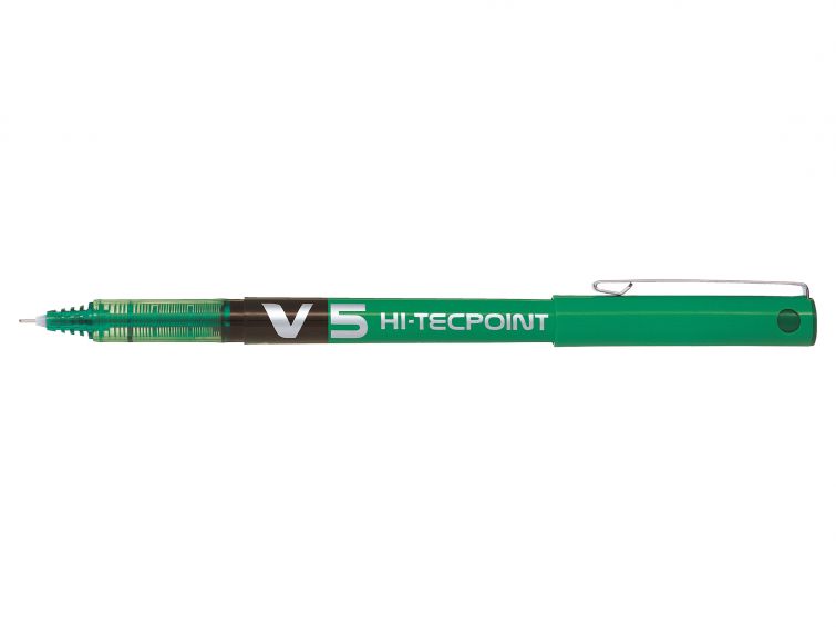 PILOT V5 PUNTA FINA VERDE 12U