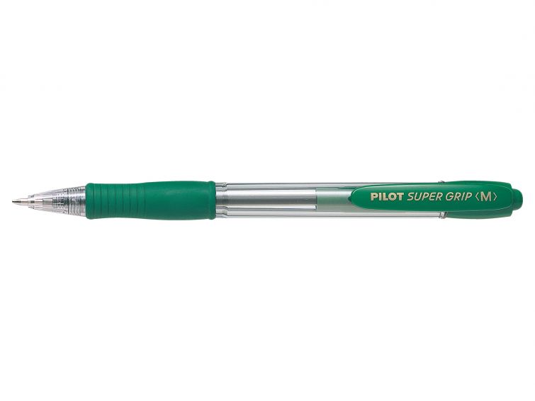 PILOT SUPER GRIP M VERDE 12U