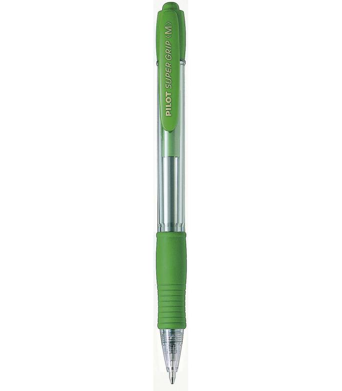 PILOT SUPER GRIP M VERDE 12U