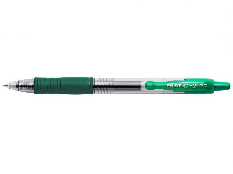 PILOT TINTA GEL G2 VERDE 12U