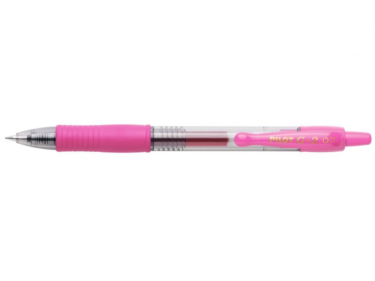 PILOT TINTA DE GEL G2 ROSA 12U