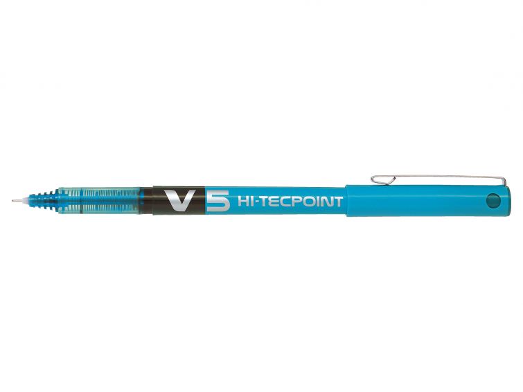 PILOT V5 P.FINA AZUL CLARO 12U