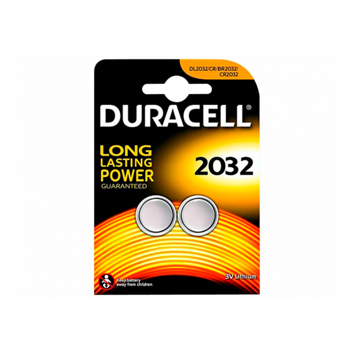 DURACELL PILA BOTON CR2032 3V