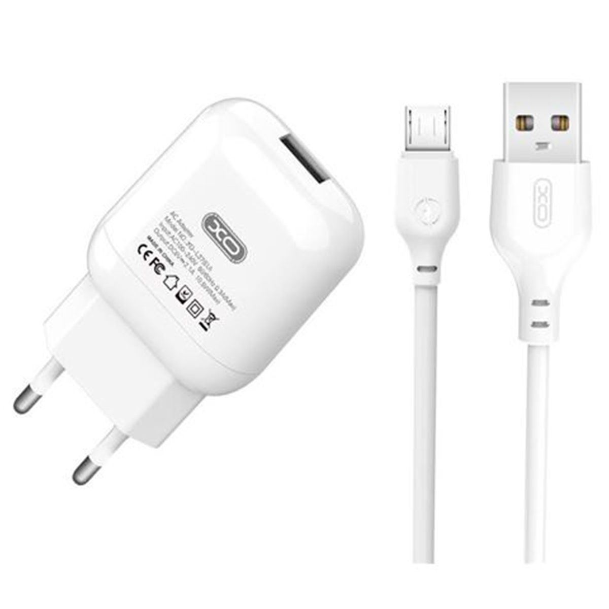 XO CARGADOR CORRIENTE + CABLE