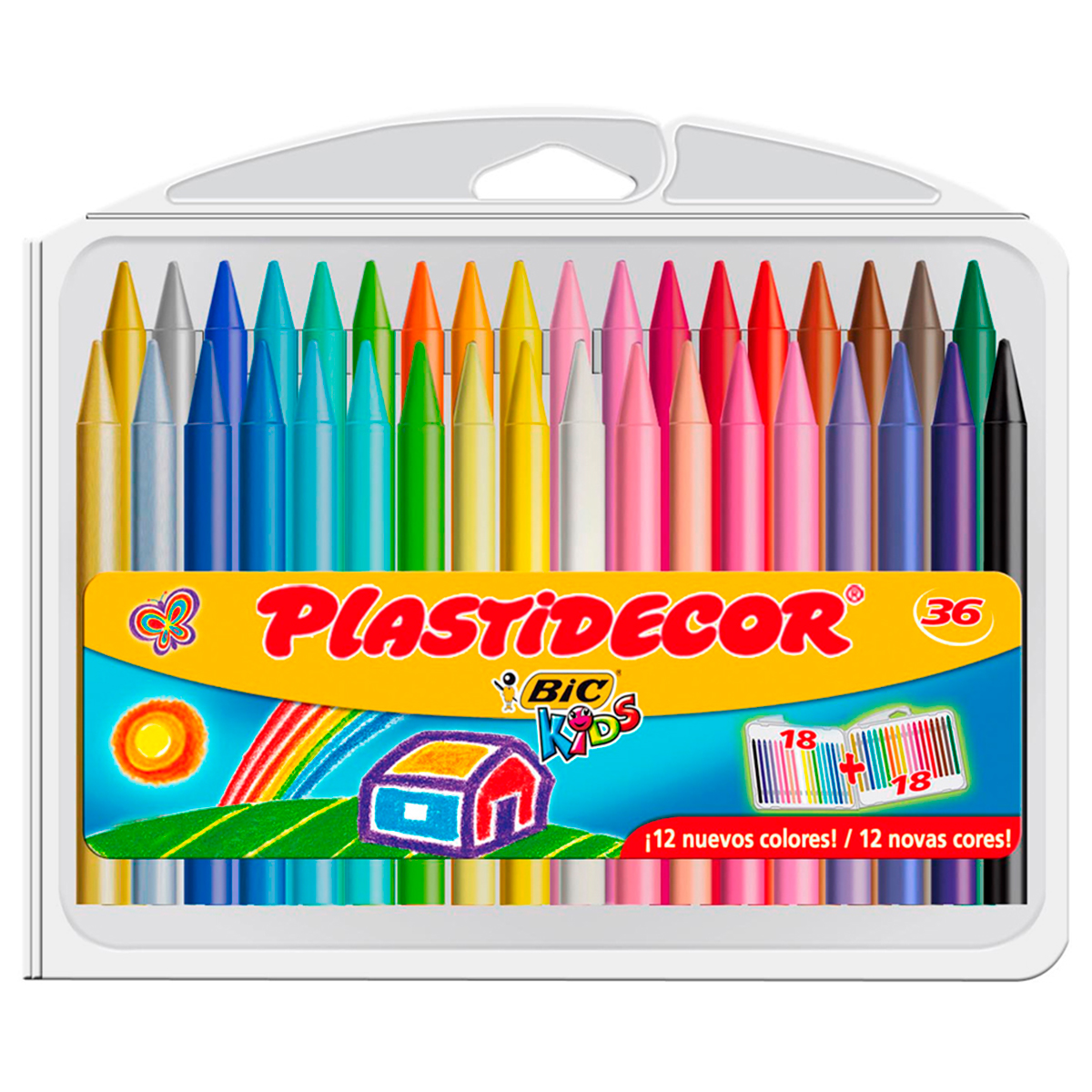 BIC KIDS CERA PLASTIDECOR 36U