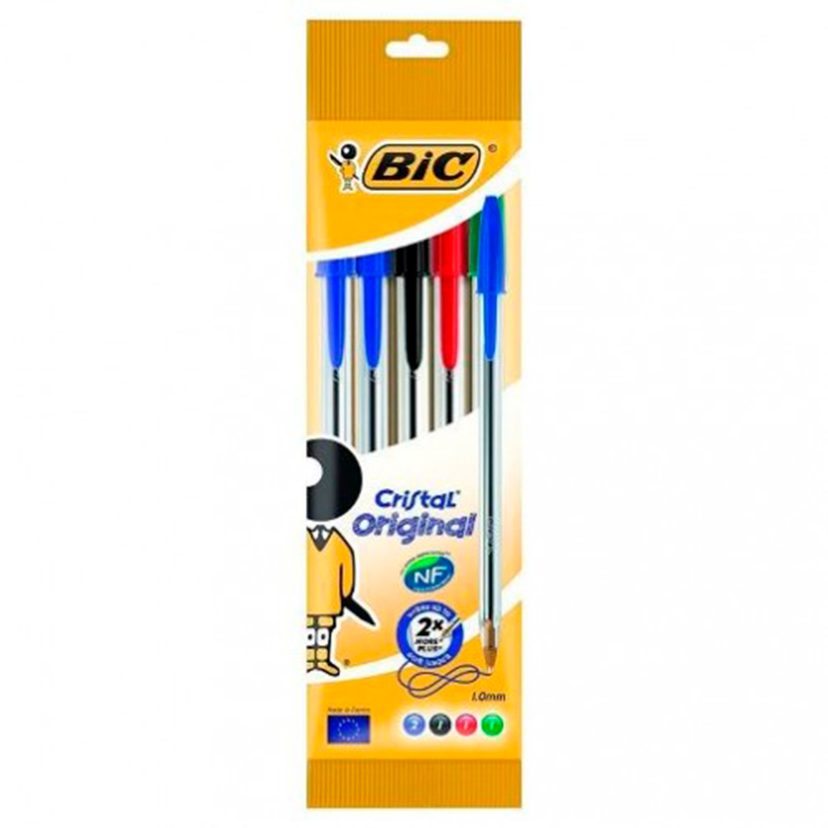 BIC CRISTAL BOLI SURTIDO 5U