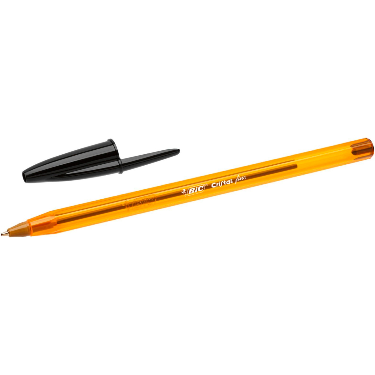 BIC CRISTAL FINE BOLI NEGR 50U