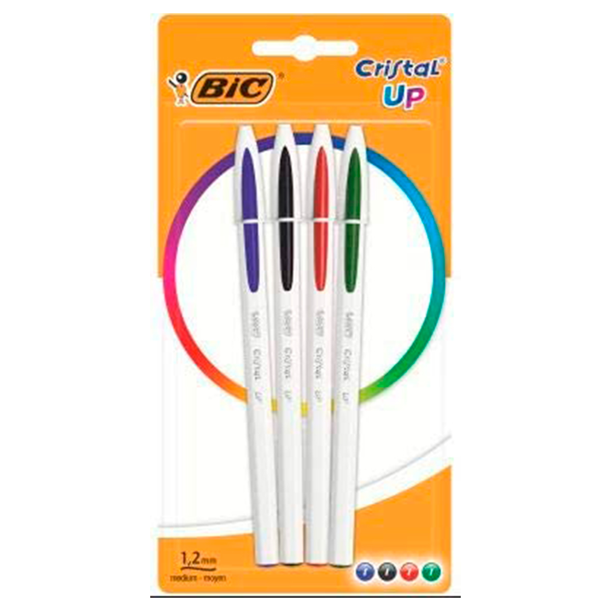 BIC CRISTAL UP BOLI SURTIDO 4U