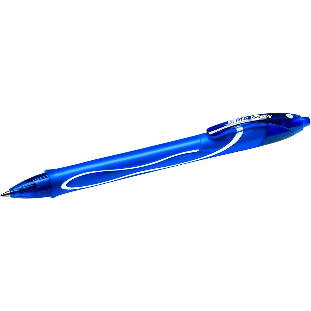 BIC GEL-OCITY GEL AZUL 12U