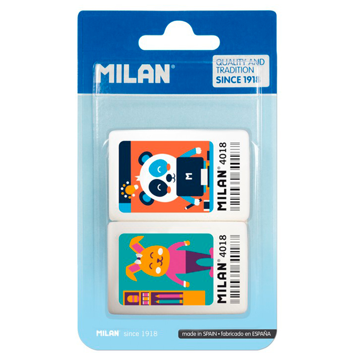 MILAN PACK GOMAS BORRAR 2U