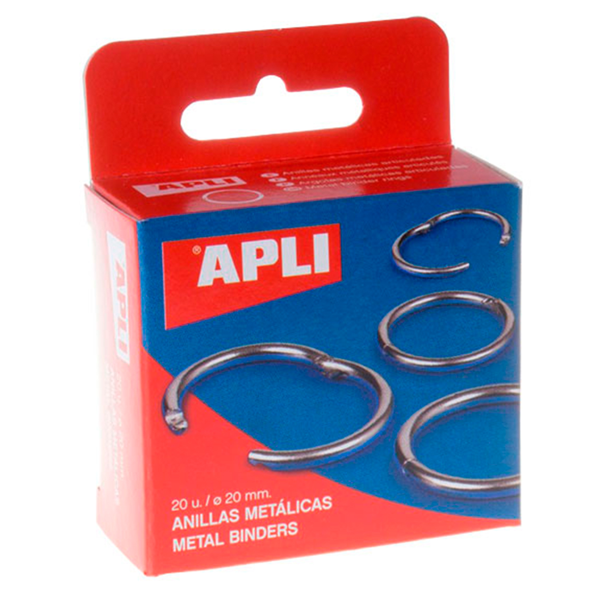 APLI ANILLA METALICA 20MM 20U