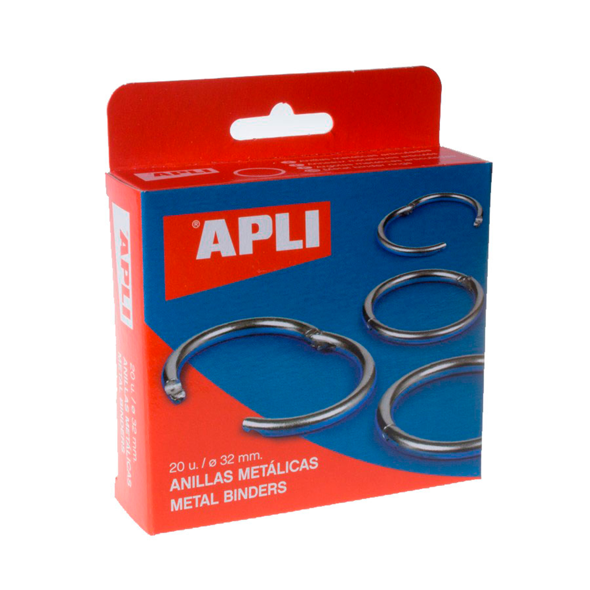 APLI ANILLA METALICA 32MM 20U