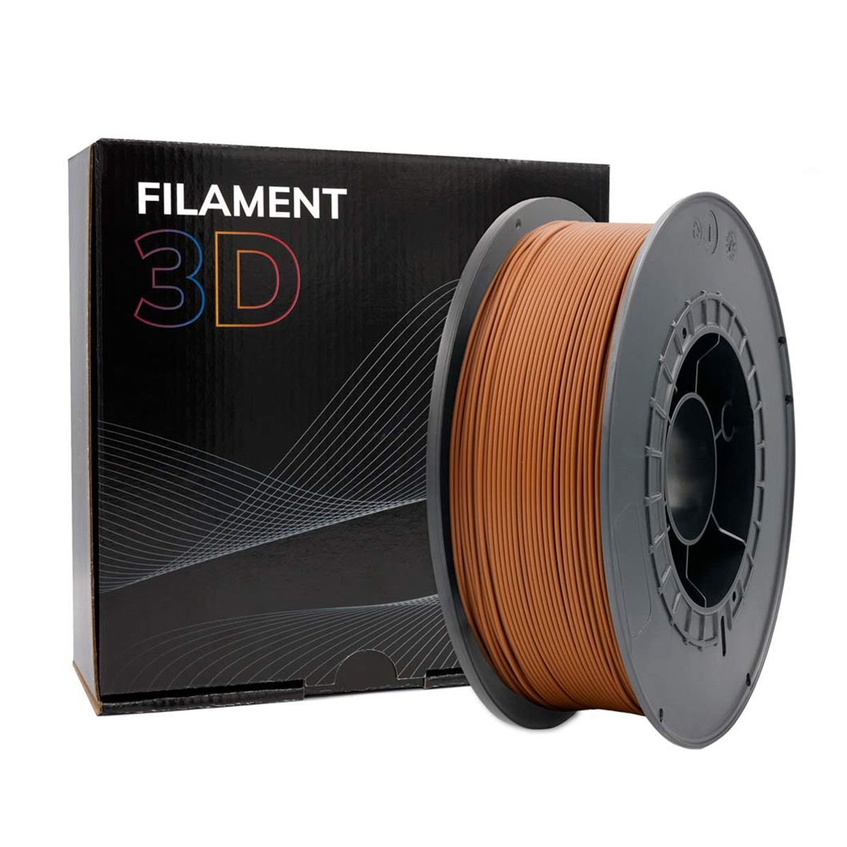 FILAMENTO 3D PLA MARRON