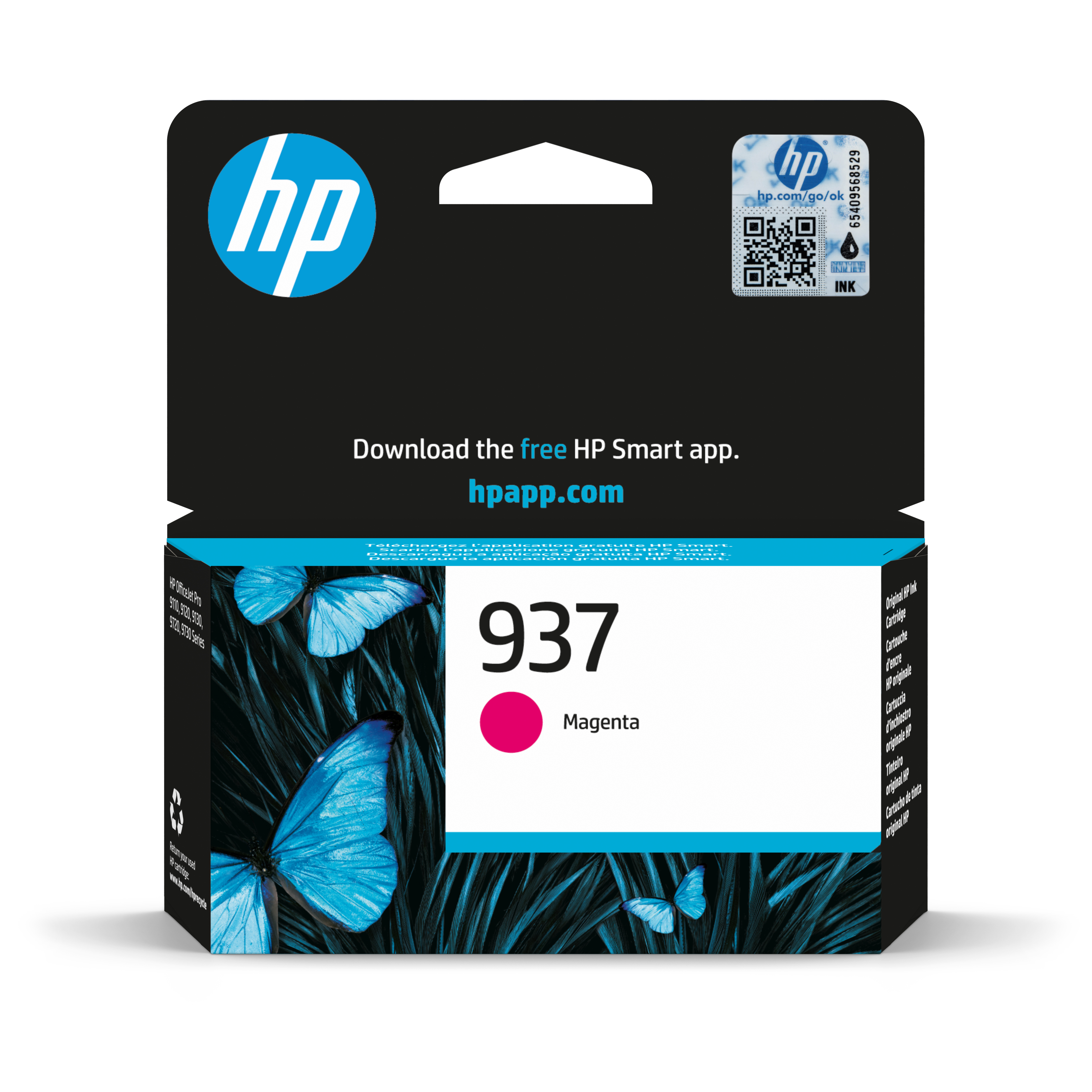 HP TINTA MAGENTA 937 4S6W3NE
