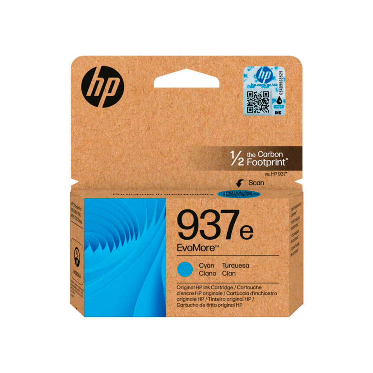 HP TINTA CIAN XL 937E 4S6W6NE