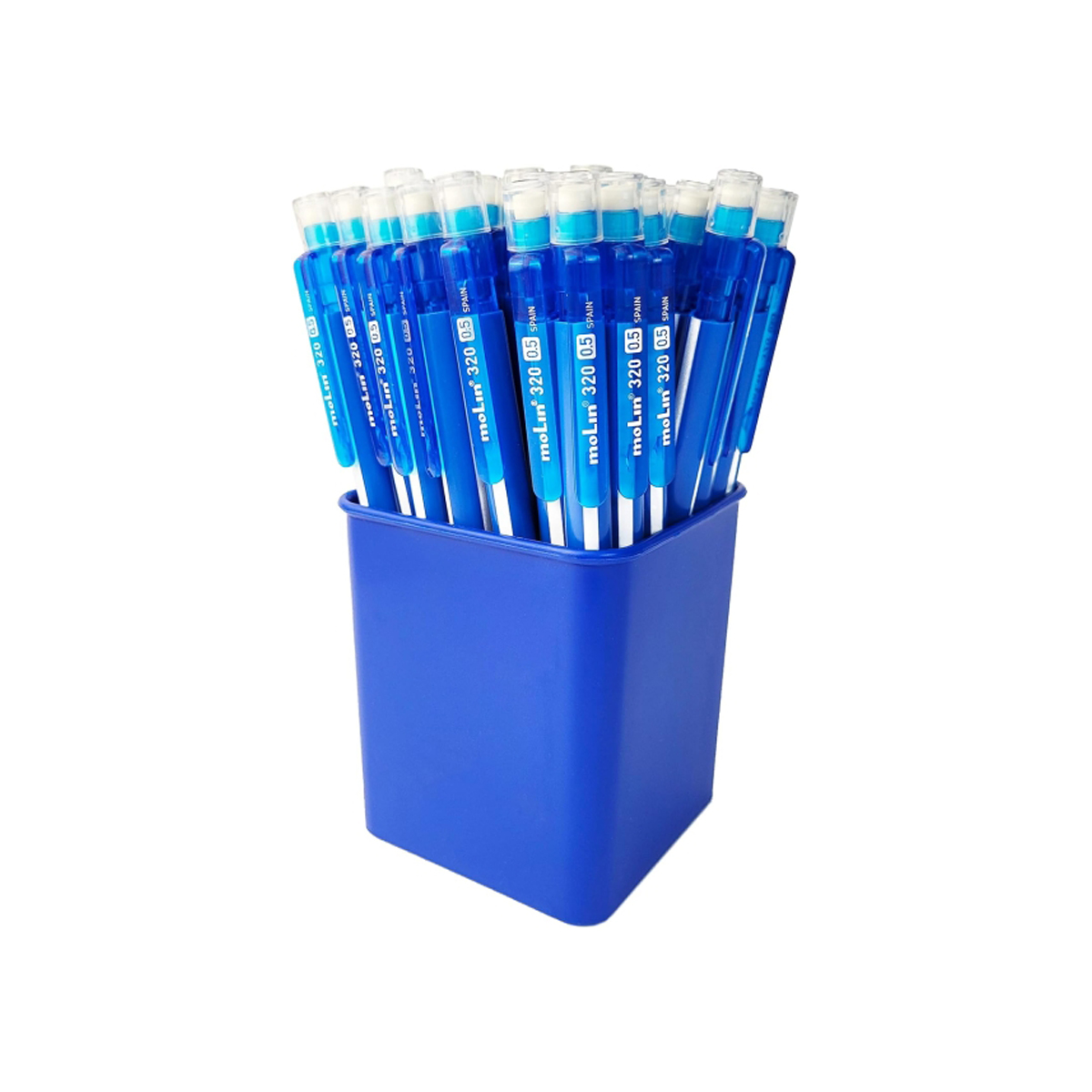 MOLIN PORTAMINAS 0.5 AZUL 50U