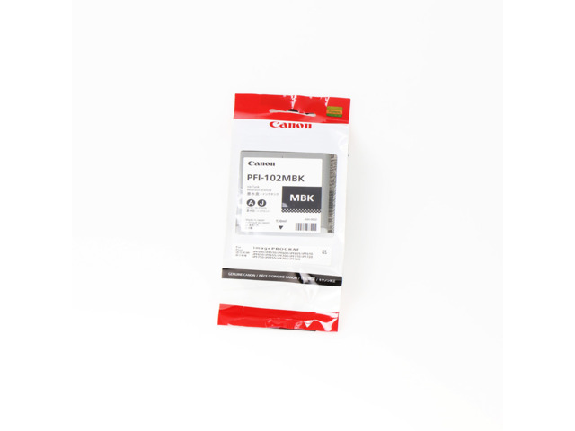 CANON NEGRO MATE PFI102MBK