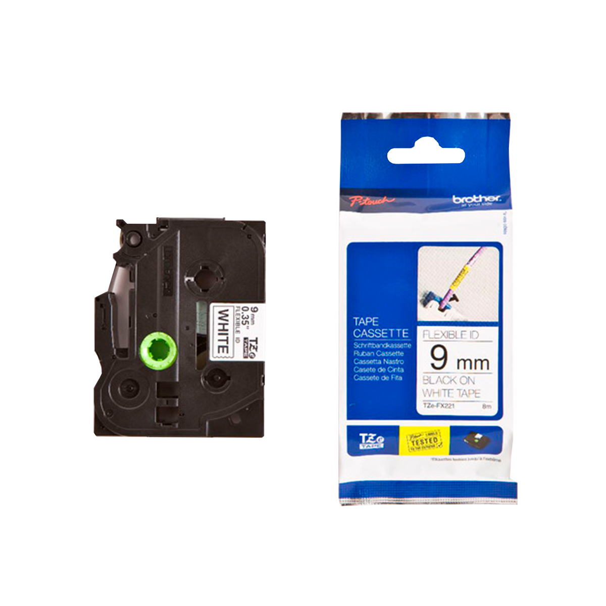 BROTHER CINTA PTOUCH TZEFX221