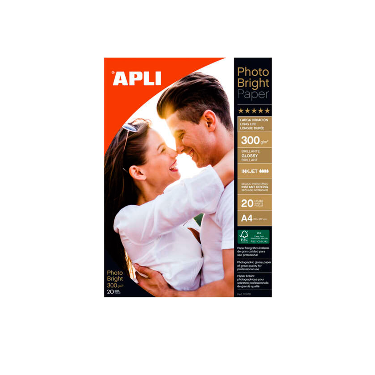 APLI PAPEL FOTO BRILLANTE A4