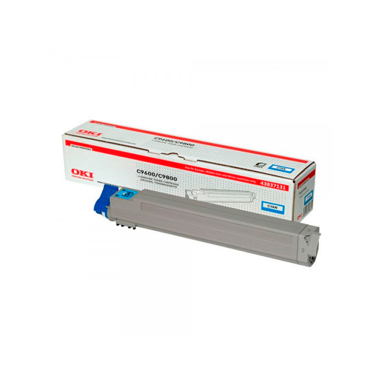OKI TONER CIAN 43837131