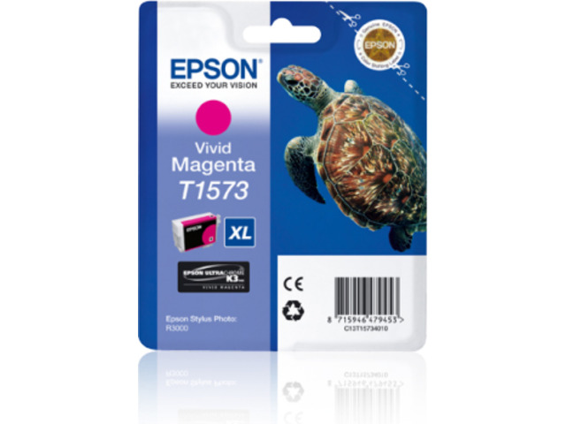 EPSON TINTA MAGENTA VIVO T1573
