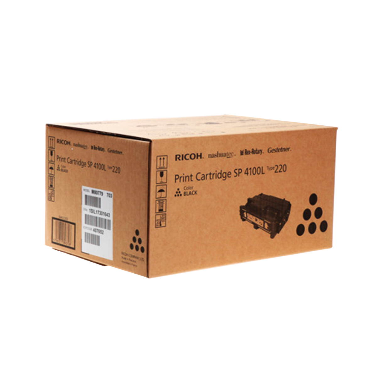 RICOH TONER NEGR 407013 407652