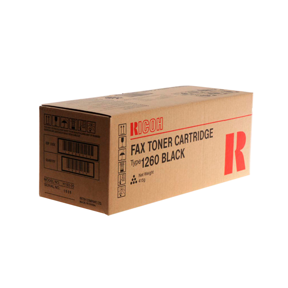 RICOH TONER NEGRO TYPE 1260D