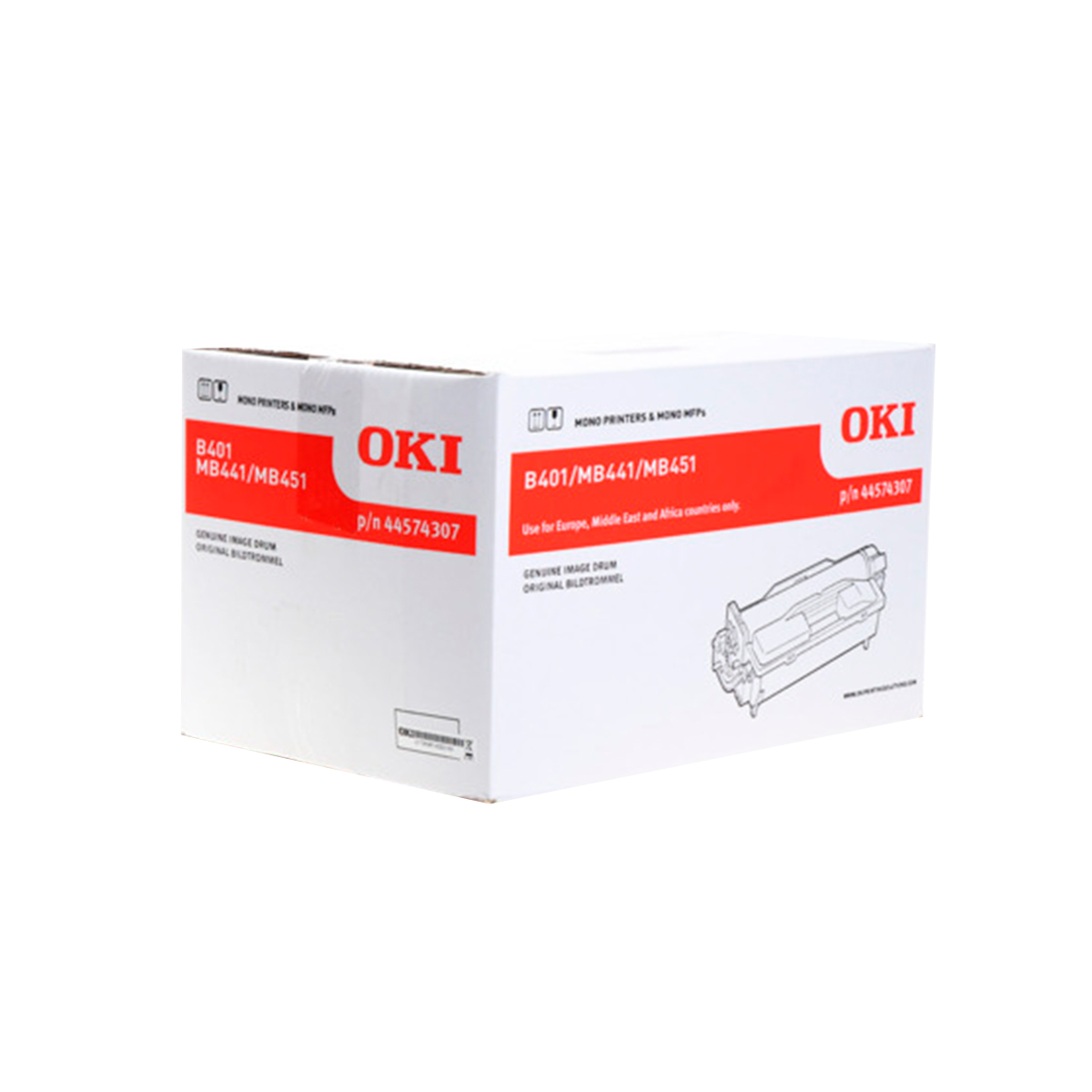 OKI TAMBOR NEGRO 44574307