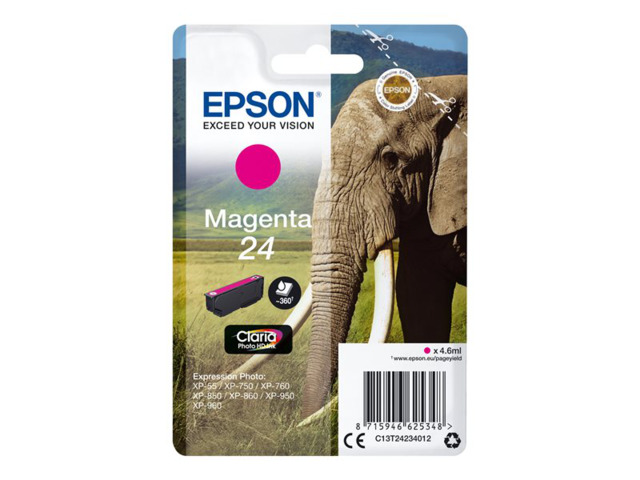 EPSON TINTA MAGENTA 24 T2423