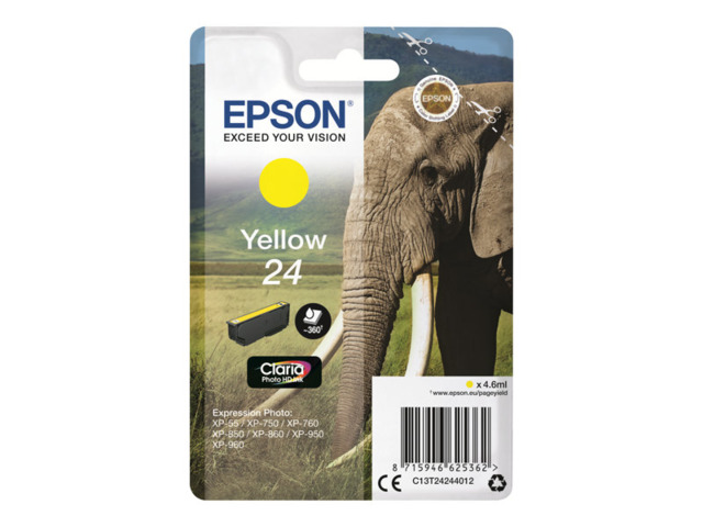 EPSON TINTA AMARILLO 24 T2424