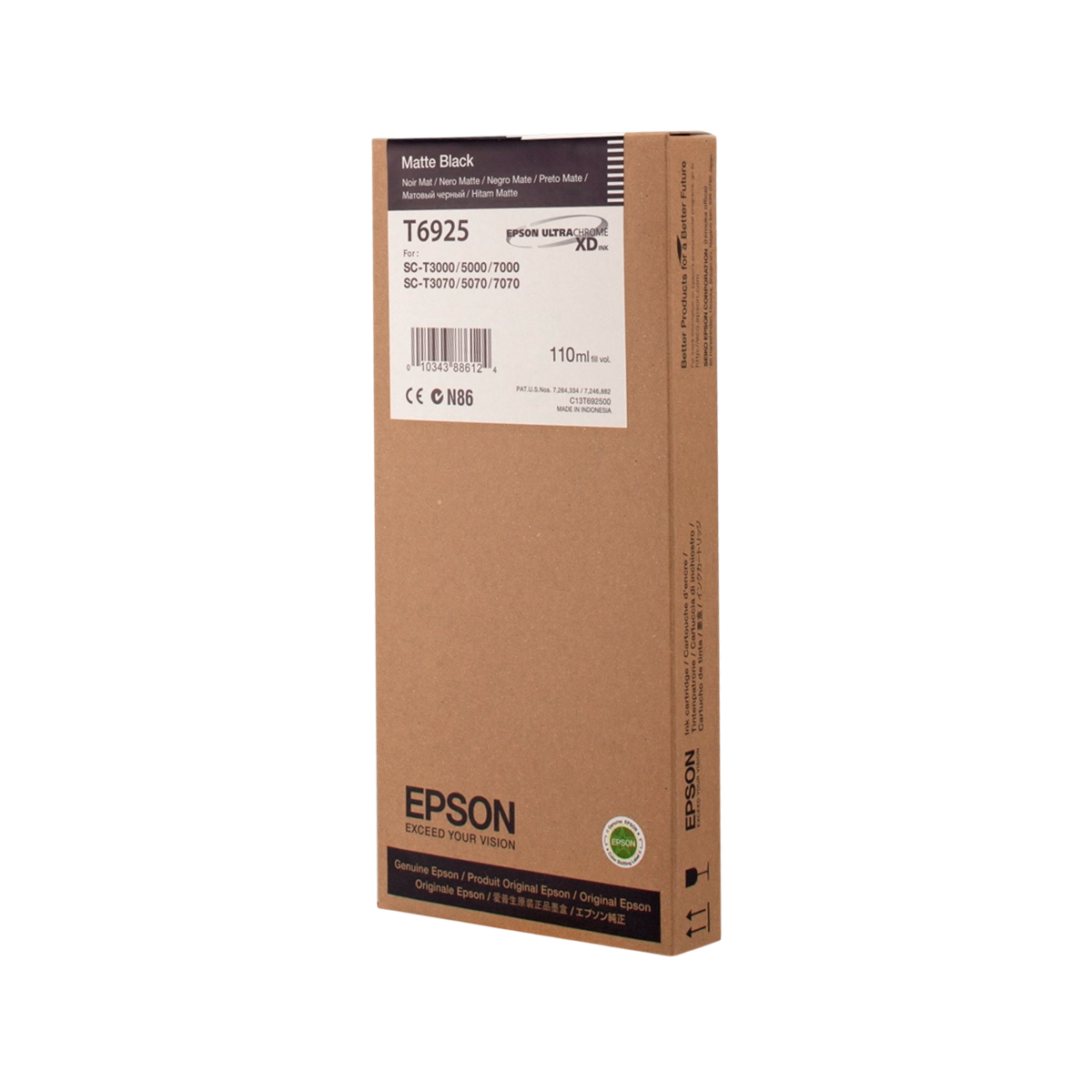 EPSON TINTA NEGRO MATE T6925