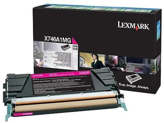 LEXMARK TONER MAGENTA X746A1MG