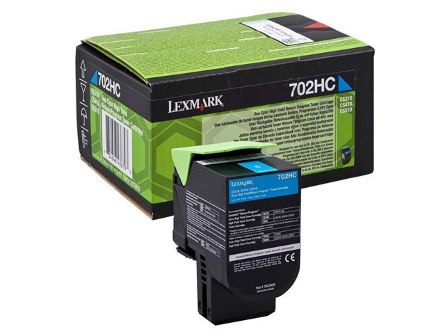 LEXMARK TONER CIAN 70C2HC0