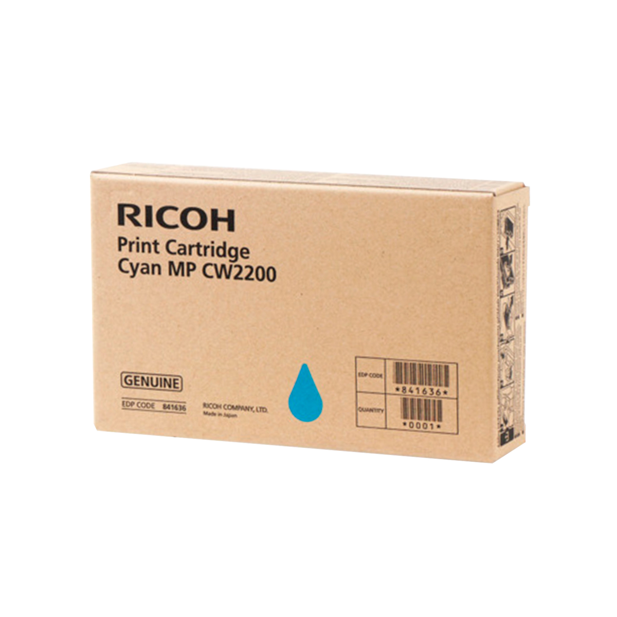 RICOH TONER CIAN 841636