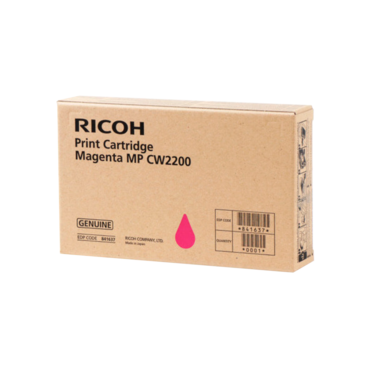 RICOH TONER MAGENTA 841637