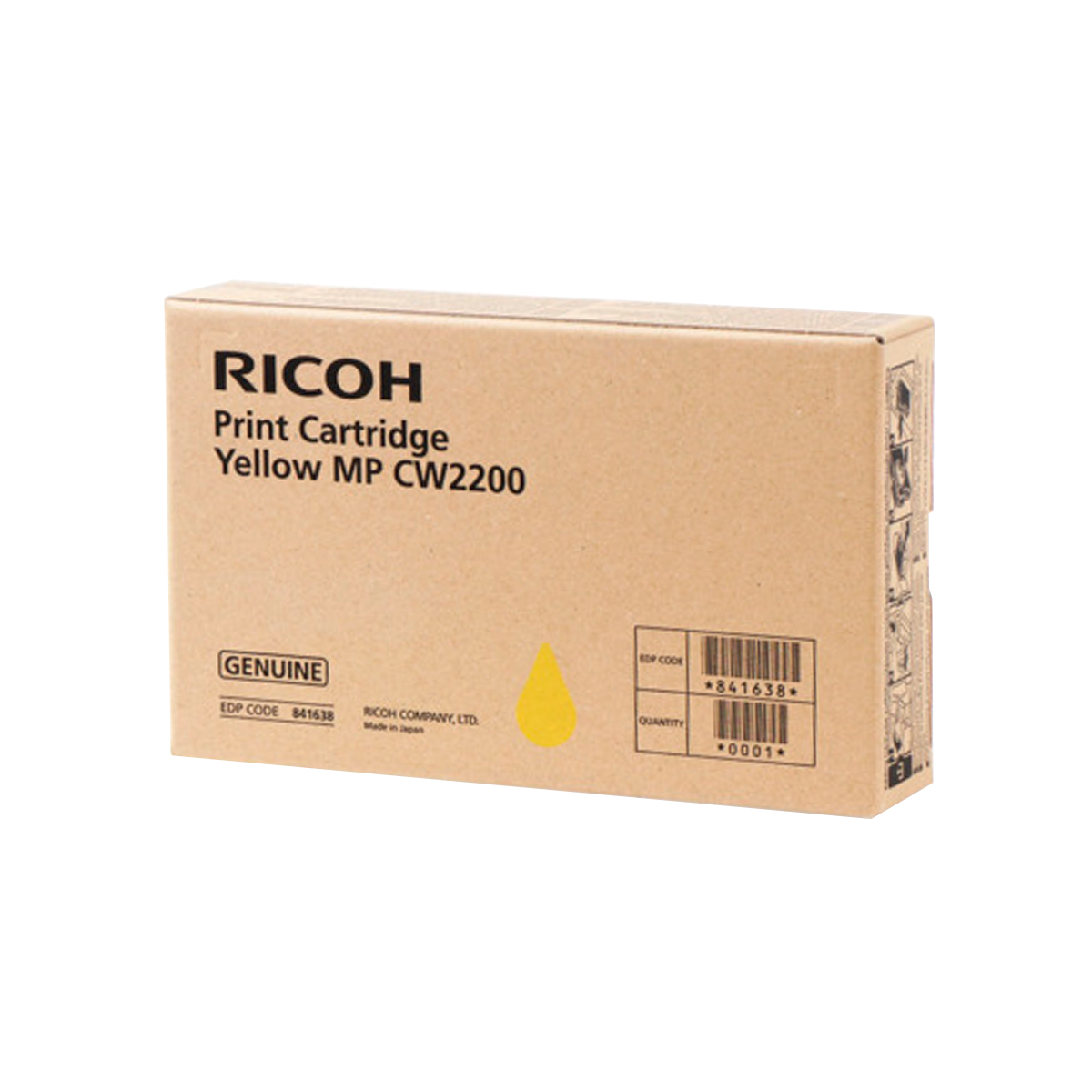 RICOH TONER AMARILLO 841638